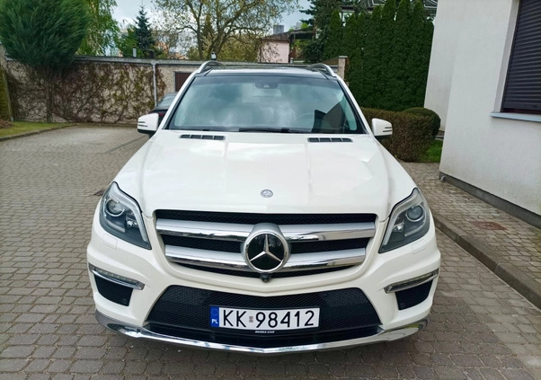 Mercedes-Benz GL cena 139900 przebieg: 125000, rok produkcji 2013 z Kutno małe 436